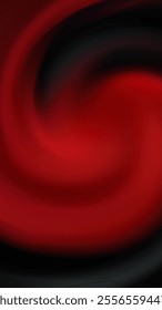 Abstract Red Black Swirl Gradient Background Texture Design