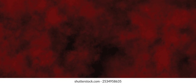 Abstract red and black vapor mist with blurred edges, creating a fluid and dynamic visual texture in a heavy, dramatic scene.
