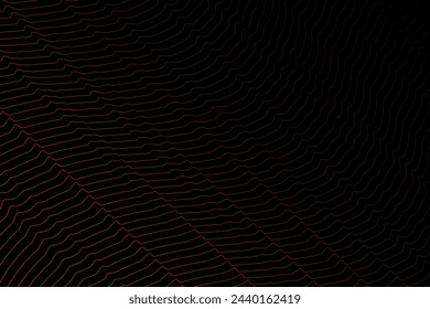 Abstrakter roter und schwarzer Wellenhintergrund