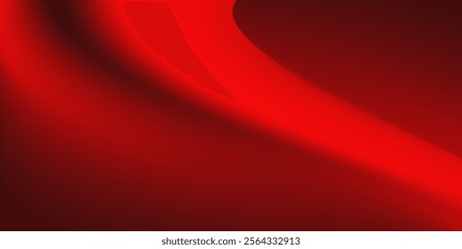 Abstract red and black wave pattern showcasing smooth gradients and dynamic shapes in a bold artistic composition. Vibrant display of swirling red and black hues creates a striking abstract background