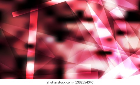 Abstract Red Black and White Lines Stripes and Shapes Background