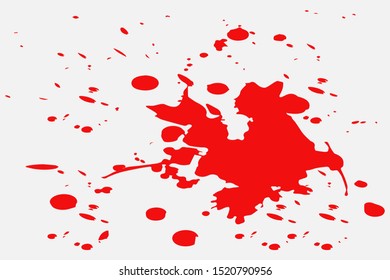 Abstract red blood background vector design concept.