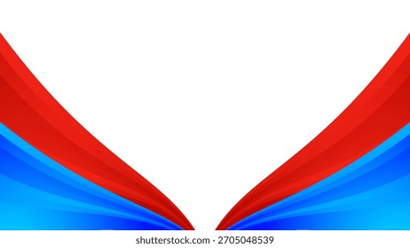 Fondo rojo y azul Abstractas EPS10