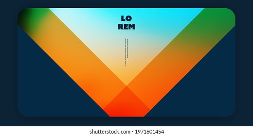 Abstract Red and Blue Banner, Background, Poster or Landing Page Design, Multi Purpose Template