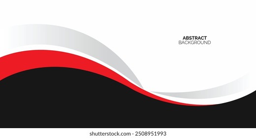 Abstract red and blue banner background. Graphic design banner pattern background template. dynamic curve shape design.