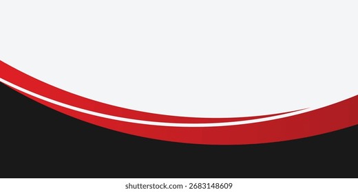 Abstractas fondo de Anuncio rojo y azul. Plantilla de fondo de patrón de Anuncio de Diseño gráfico. diseño de forma de curva dinámica. Ilustración vectorial