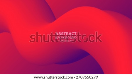 Abstract Red and Blue Fluid Wave Background – Duotone Gradient 3D Flow Shape for Modern Graphic Design, Web Banner, Cover Template, Landing Page, Poster, and Presentation Layout