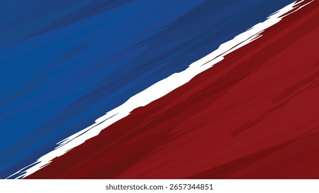 Abstractas rojo y azul Grunge Comparar Fondo con Espacio para texto