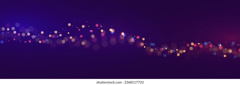 Abstract red and blue particle background. Flow wave with dot landscape. Digital data structure. Future mesh or sound grid. Pattern point visualization. Technology vector illustration.