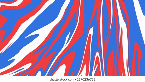 fondo líquido blanco azul rojo abstracto