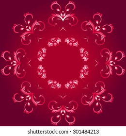 Abstract red blur color gradient background for web, presentations and prints. Vector illustration.