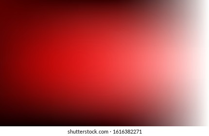 Abstract Red blurred gradient background with light. Nature backdrop. Vector illustration. Ecology concept for your graphic design, banner or poster