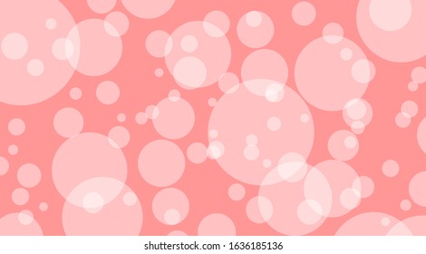 abstract red bokeh, red pastel soft for background defocused, bubble bokeh glowing circle soft for wallpaper, polka dot bokeh, bubbles white on red pastel, blurred and smooth for light red backdrop