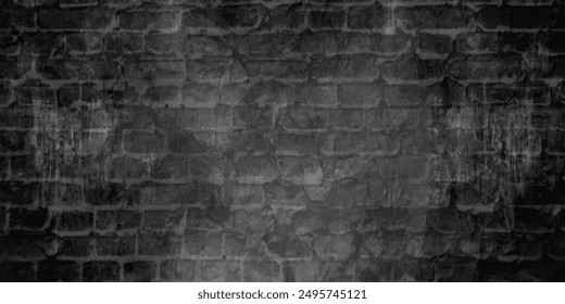 Abstract red brick wall texture for pattern background. wide panorama