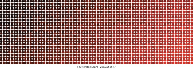 Abstract Red and Brown Circle Gradient Pattern