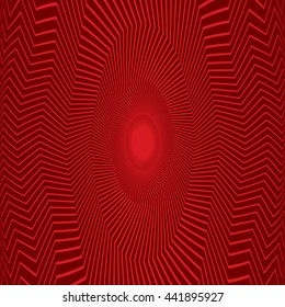 Abstract red burst vector illustration.