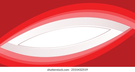 abstract red business background with dynamic curves