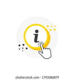 Abstract red button on white background. Flat vector icon. Chat bubble. Abstract technical background. Round logo. Care icon. Online support center. 3D button.