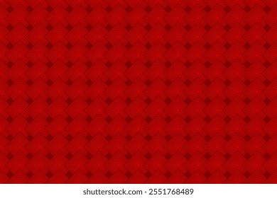 Resumo do padrão geométrico chinês vermelho. Sem emenda. Ilustração de vetor. Ano Novo. Papel de Parede de Celebração