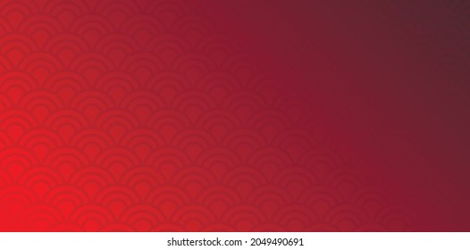 abstract red chinese new year background vector design