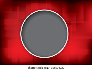 Abstract red circle background