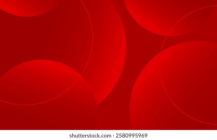 abstract red circle background, gradient color background. templates for poster, card, banner, backdrop, brochure, cover, wallpaper, website. vector design