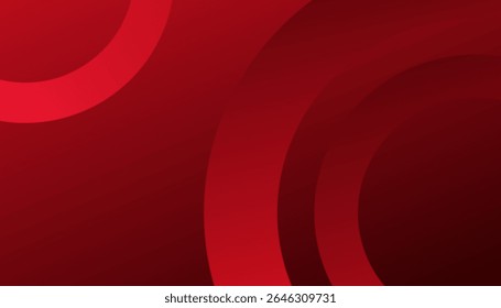 Abstract red circle. Can be used for posters, placards, brochures, banners, EPS 10