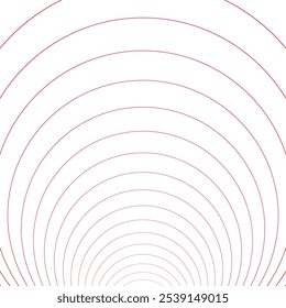 abstract red circle line pattern vector.