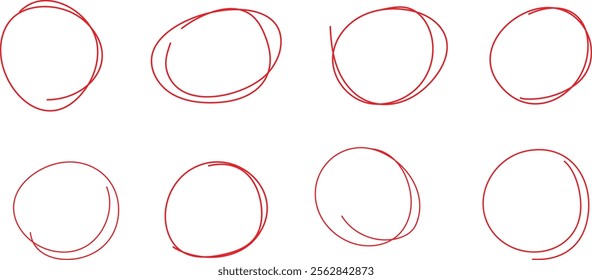 abstract red circle vector design.