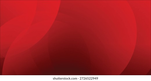 Fondo Abstractas de Formas circulares rojas con Gradientes suaves para el diseño moderno y la ilustración moderna del impacto visual