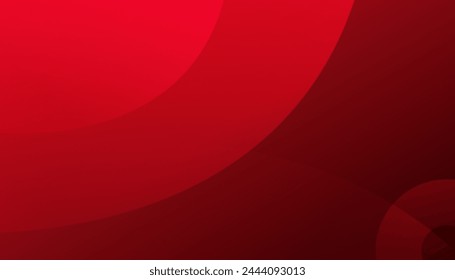 Fondo de color rojo Abstractas. Onda de sonido dinámica. Elemento de diseño. Ilustración vectorial