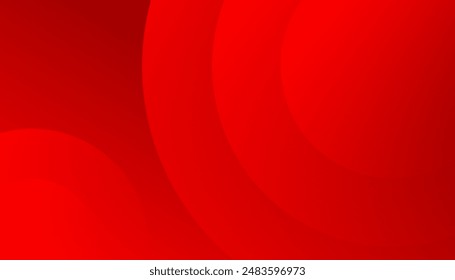 Abstract red color background. Dynamic shapes composition. Creative illustration for poster, web, landing, page, cover