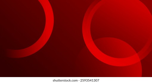 Abstract red color background with dynamic shapes composition. Modern vector illustration perfect for banners, presentations, and digital designs.