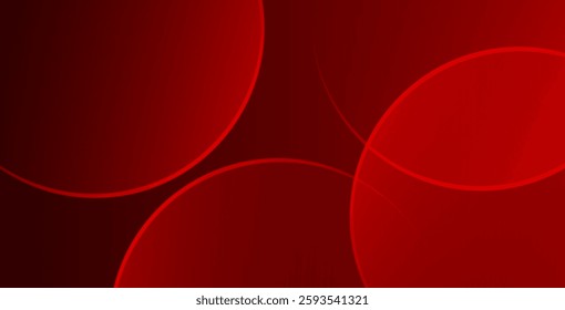 Abstract red color background with dynamic shapes composition. Modern vector illustration perfect for banners, presentations, and digital designs.