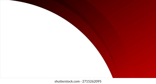 Abstract red color background. Dynamic shapes composition. banner vector 