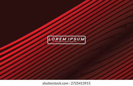 Abstrakter roter Hintergrund. Dynamische Formenzusammensetzung. Wolkenmuster mit rotem Wellengradient. Rote Farbverlauf-Hintergrund, Vektorgrafik.	
