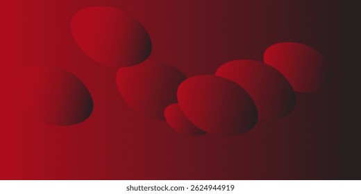 Abstract red color background. egg, background for posters, placards, brochures, banners, headers, covers,