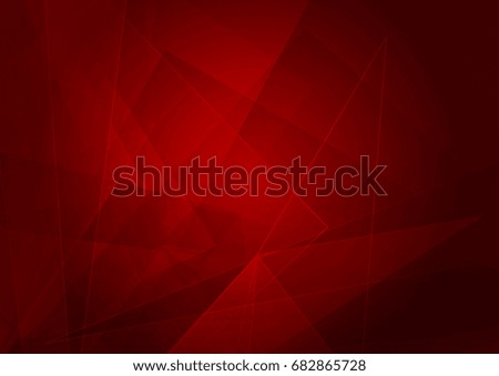 Abstract red color background with shape. Vector illustration design