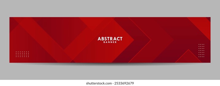 Fondo geométrico de combinación de color rojo Abstractas. Diseño de fondo fresco para el Anuncio