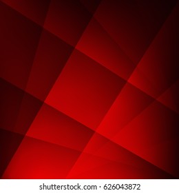 Abstract red color geometric background for design,vector illustration
