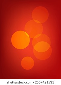 Abstract red color lighting background with circle.Wallpaper design