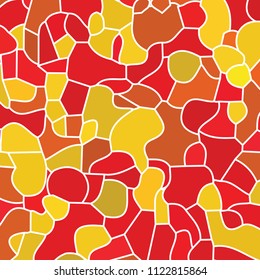 abstract red color pastel background, art line abstract texture mosaic tile colorful style (vector)