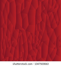 Abstract red color pattern of geometric shapes, Geometric triangular background, vector