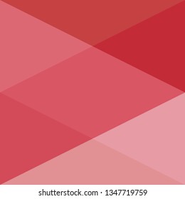 Abstract red color pattern of geometric shapes, Geometric triangular background, vector