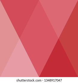 Abstract red color pattern of geometric shapes, Geometric triangular background, vector