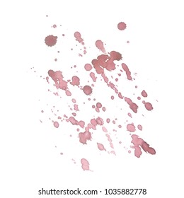 Abstract red color splatter design background