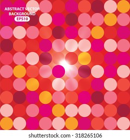 Abstract red color tone background, Vector Illustration.