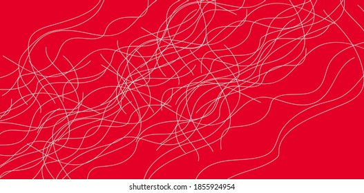 Abstract red colorful geometric shape background. Greeting card template
