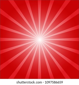 abstract red colorful ray burst background.vector pattern texture