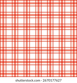  Abstract red colour plaid pattern seamless tartan check plaid for skirt, tablecloth, blanket, duvet cover, or other modern fashion print..